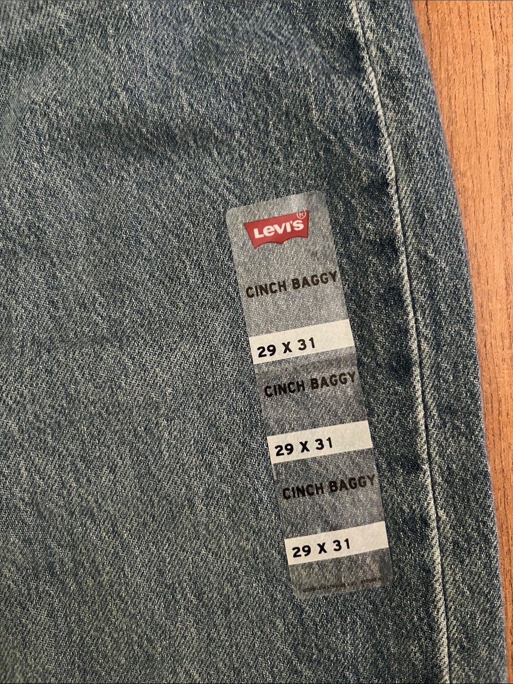 NWT Levi’s Cinch Baggy Wide Leg Jeans - Picture 7 of 15